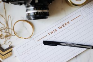 closeup photo of ballpoint pen near camera