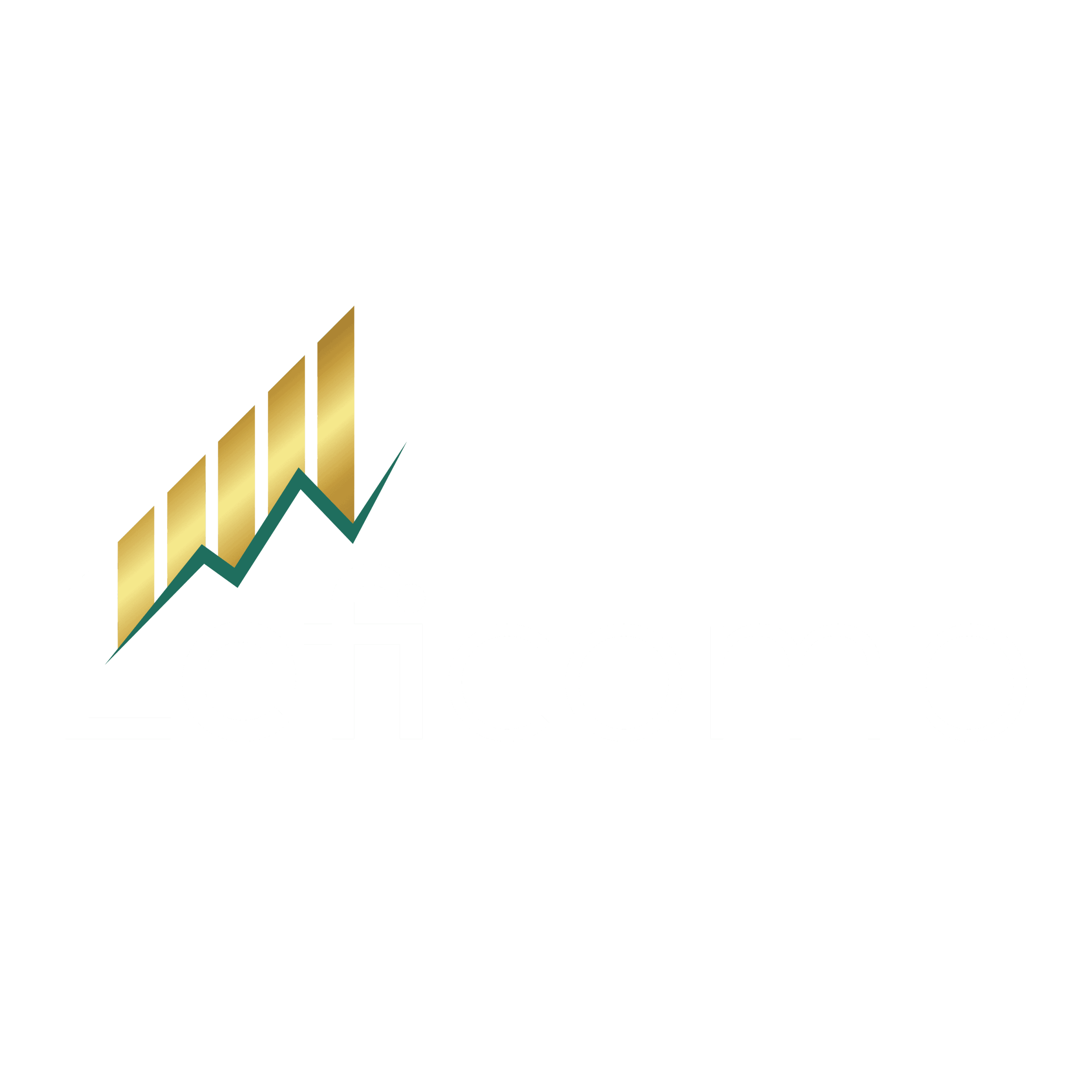 Leficomp Logo - White - Transparent Background