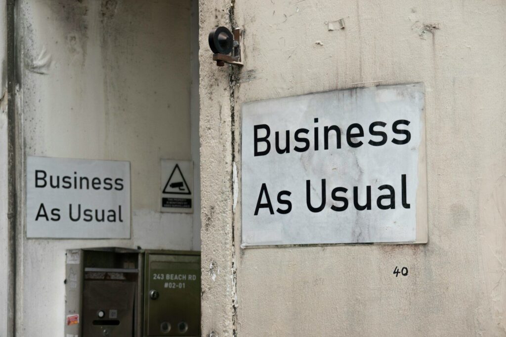 business fundamentals sign